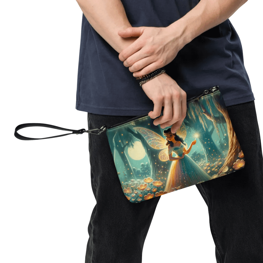 Teal Forest Fairy All-Over Print Crossbody Bag product image (8)