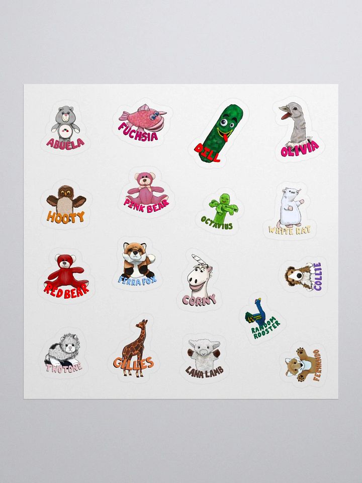 The Rest of the KidTime Gang Sticker Sheet product image (1)