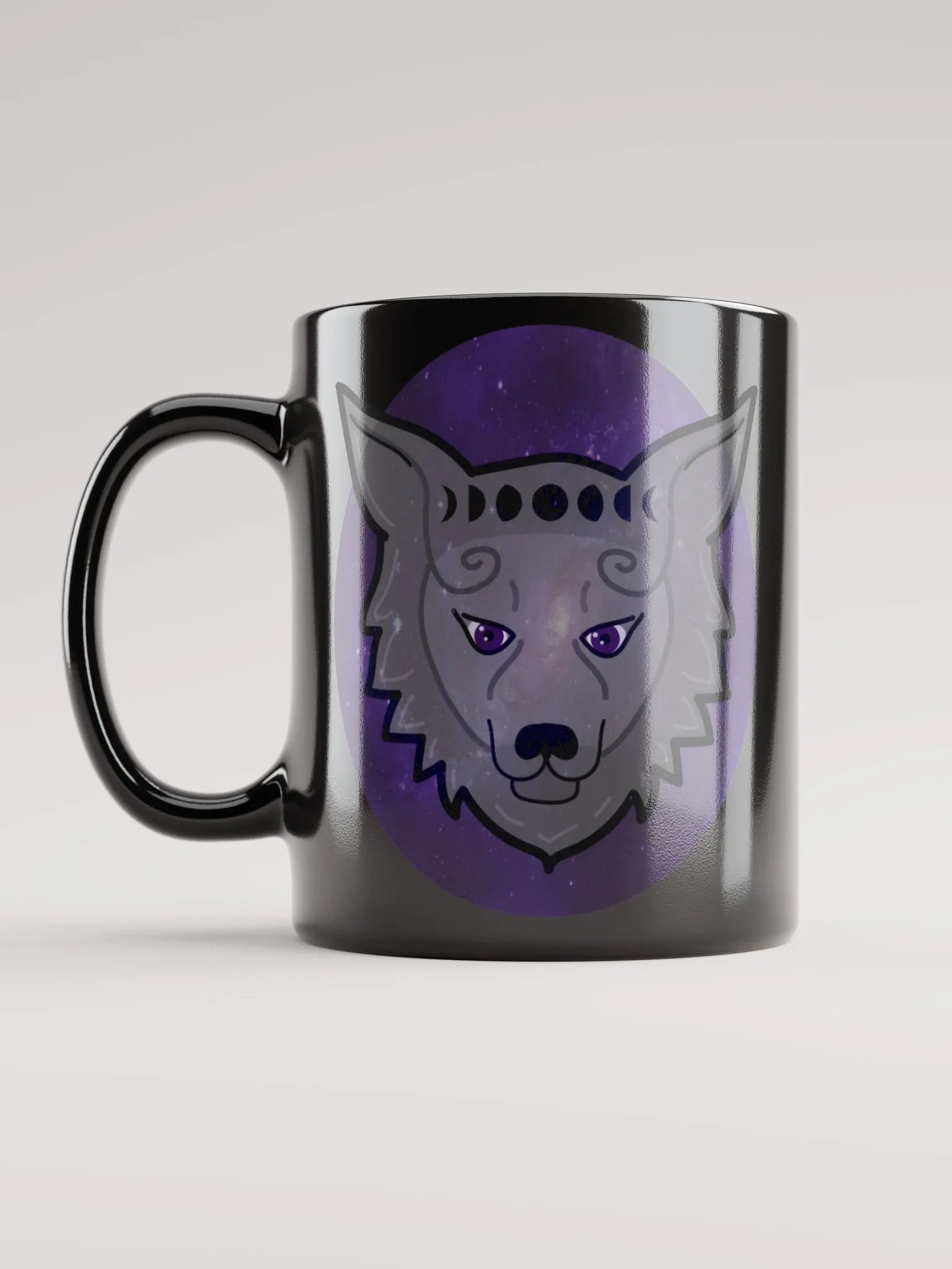 Black Wolf Pack Mug product image (1)