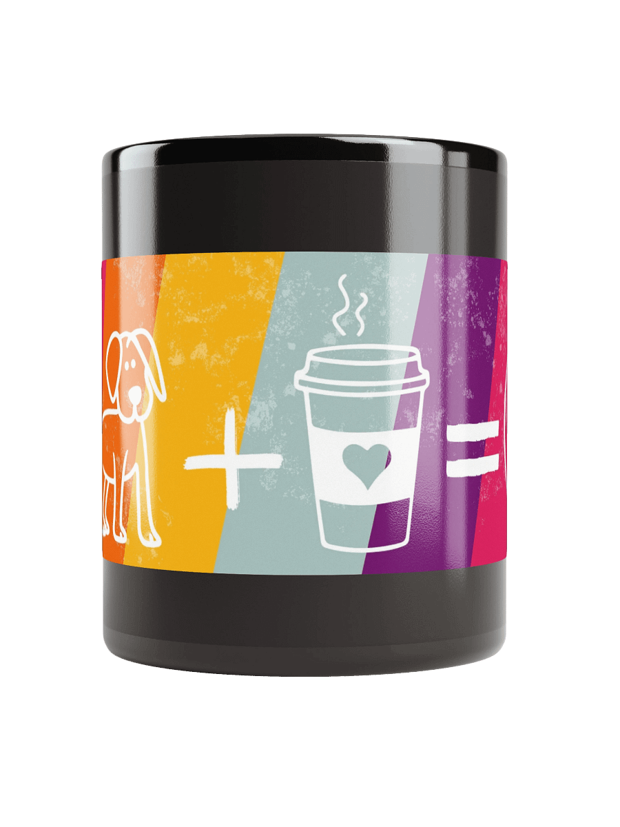 Dogs + Coffee = Happiness Mug product image (9)