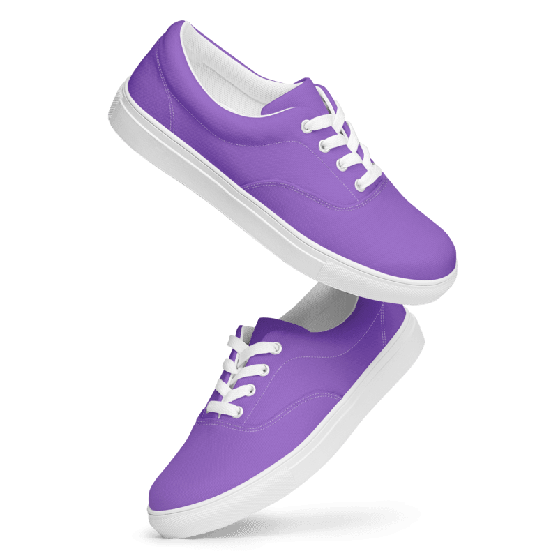 Men's Amethyst Lace-Up Canvas Shoes product image (4)