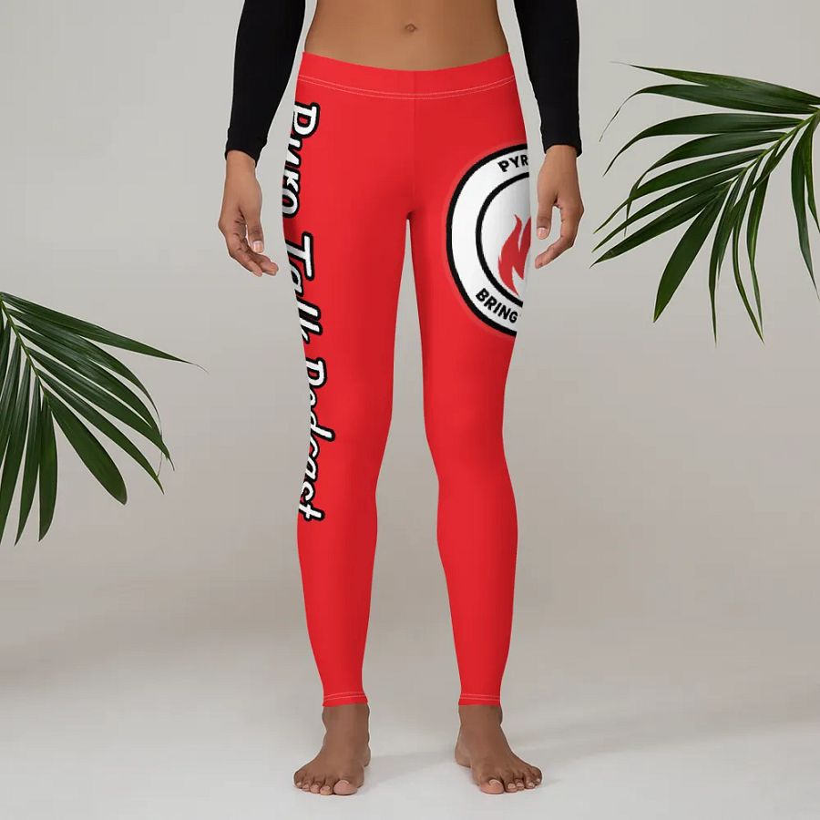 Pyro Talk Red Leggings product image (3)