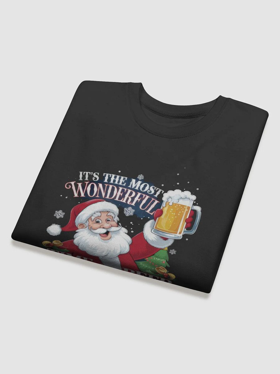 Santa’s Holiday Cheers Cotton Heritage Premium Sweatshirt product image (4)