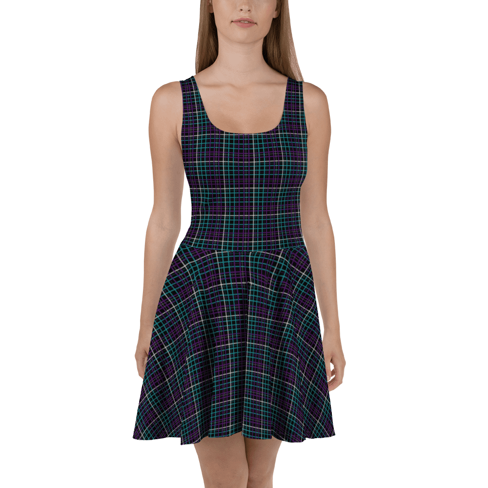 Black Plaid Dress product image (2)