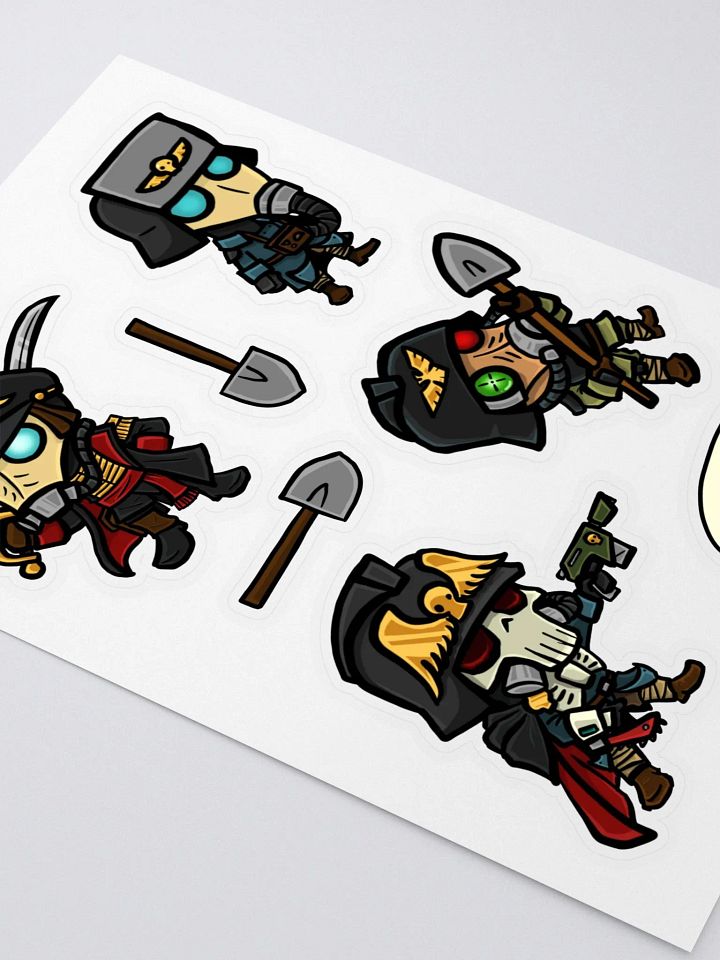 Edgy Guard Sticker Sheet product image (2)