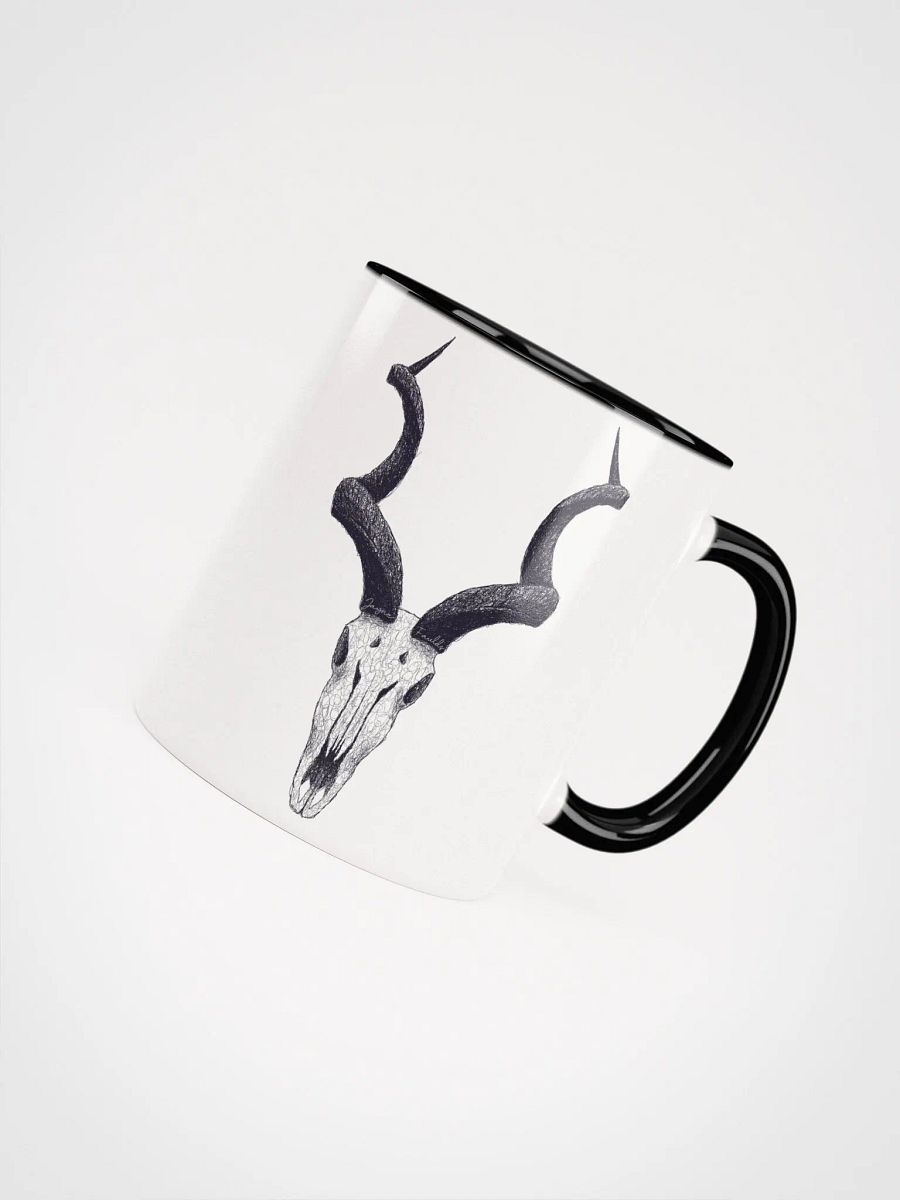 Kudu Skull White Mug product image (1)