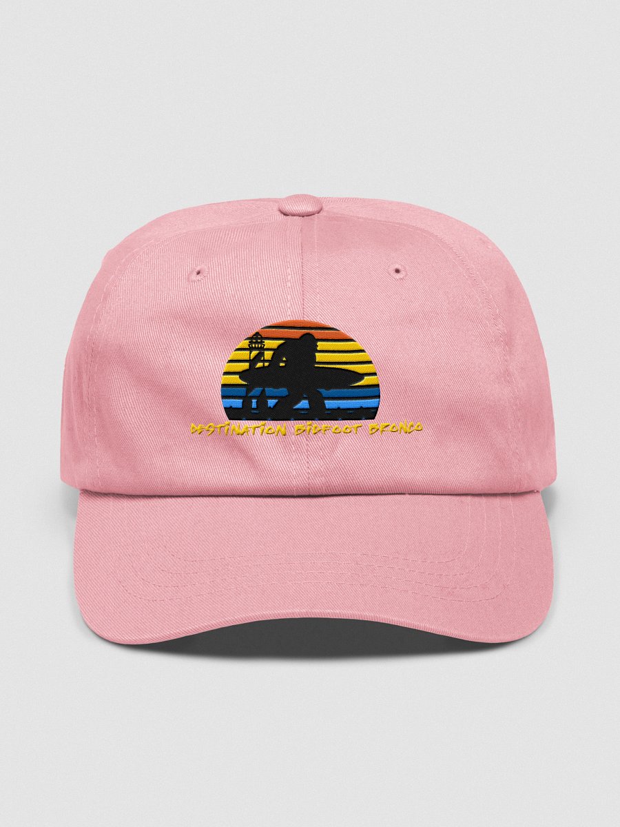 Destination Bigfoot Bronco Classic Logo Dad Hat (Pink) product image (1)