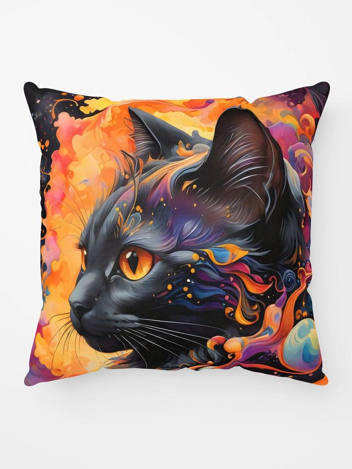 Cosmic Cat Dreams Pillow product image (1)