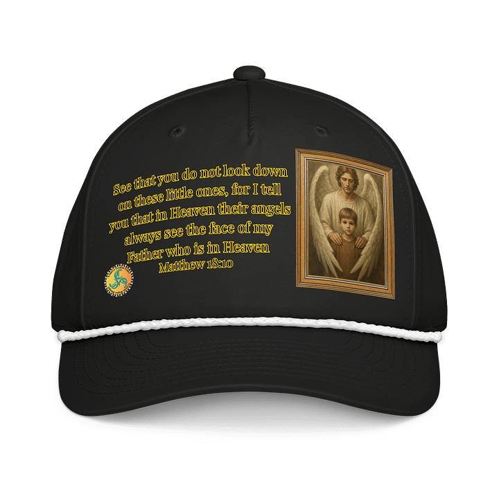 Angels Watch Over Them (Male) Richardson Five-Panel Classic Rope Cap product image (1)
