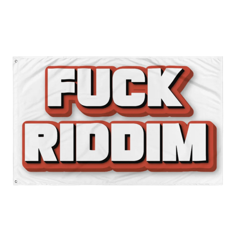 F*CK RIDDIM Flag product image (3)
