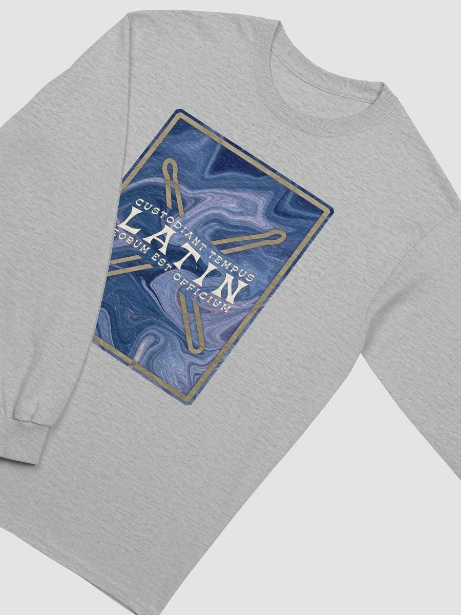 Latin x Aqua — Fluid Long Sleeve T-Shirt product image (3)