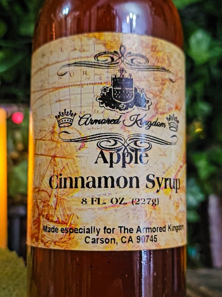 The Armored Kingdom Premium Apple Cinnamon Syrup (8oz) product image (2)