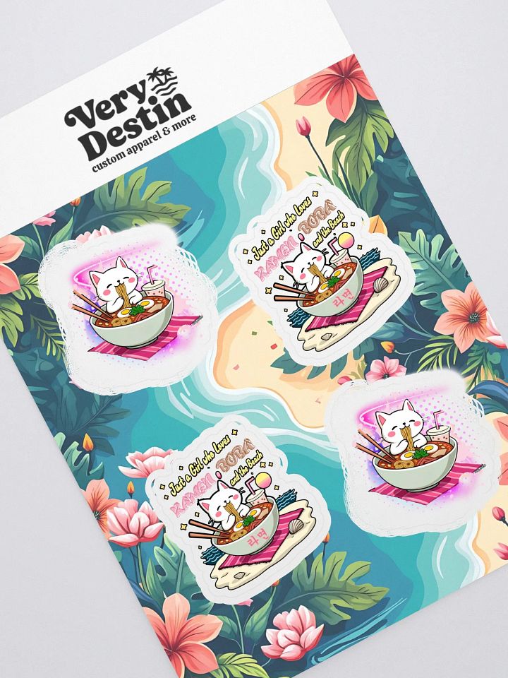 Ramen Cat Sticker Sheet product image (1)