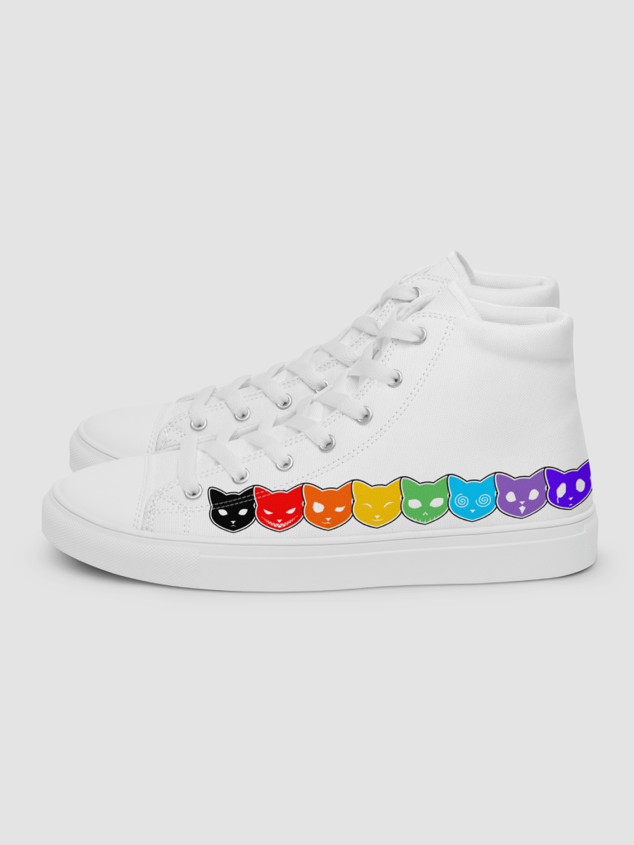 [Meowtingz] Women's High Top Canvas Shoes AOP AOP2003 product image (2)