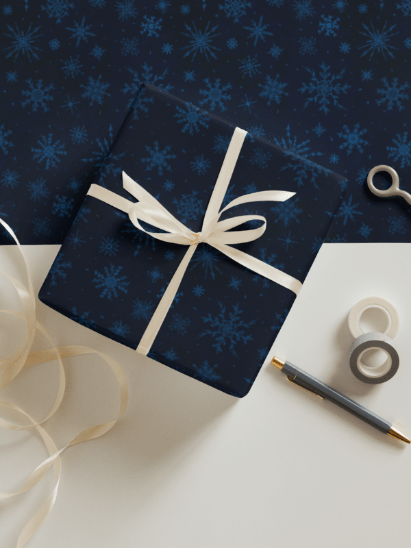 Snow Flurry Wrapping Paper product image (5)