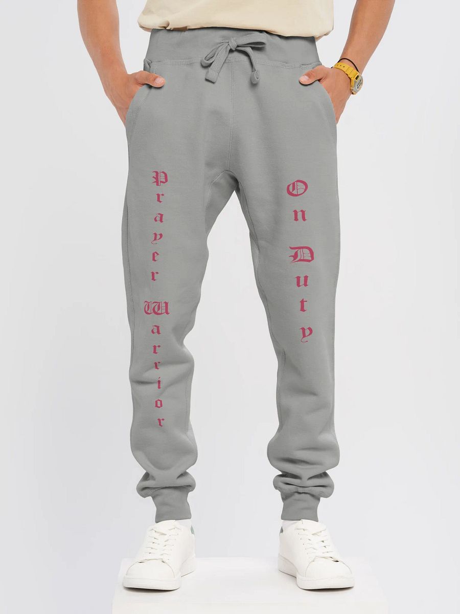 Prayer warrior on duty joggers Unisex product image (7)
