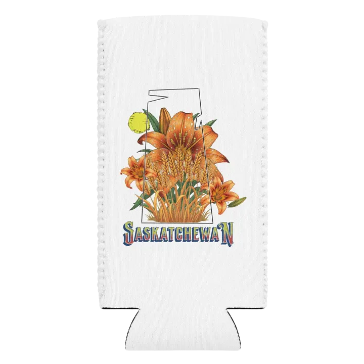 Saskatchewan Province Lily Harvest Can Cooler product image (2)