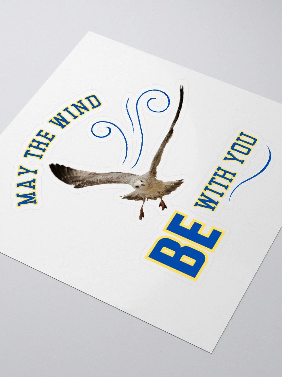 May the Wind Be With You - Kiss Cut Gull Stickers product image (8)