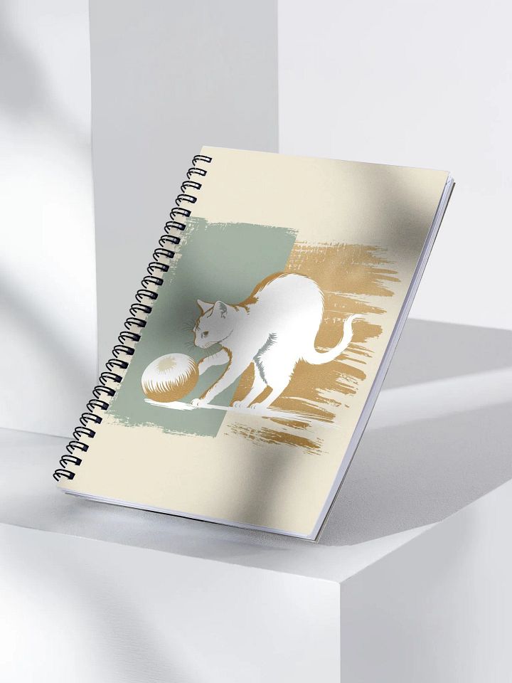 Holiday cat charm-notebook product image (2)