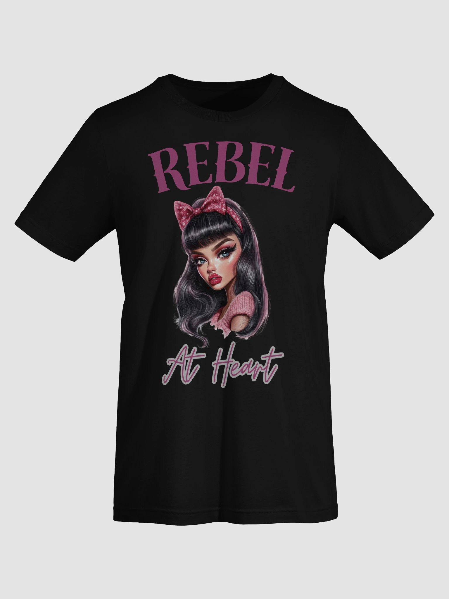 Rebel at Heart Illustrated T-Shirt product image (7)