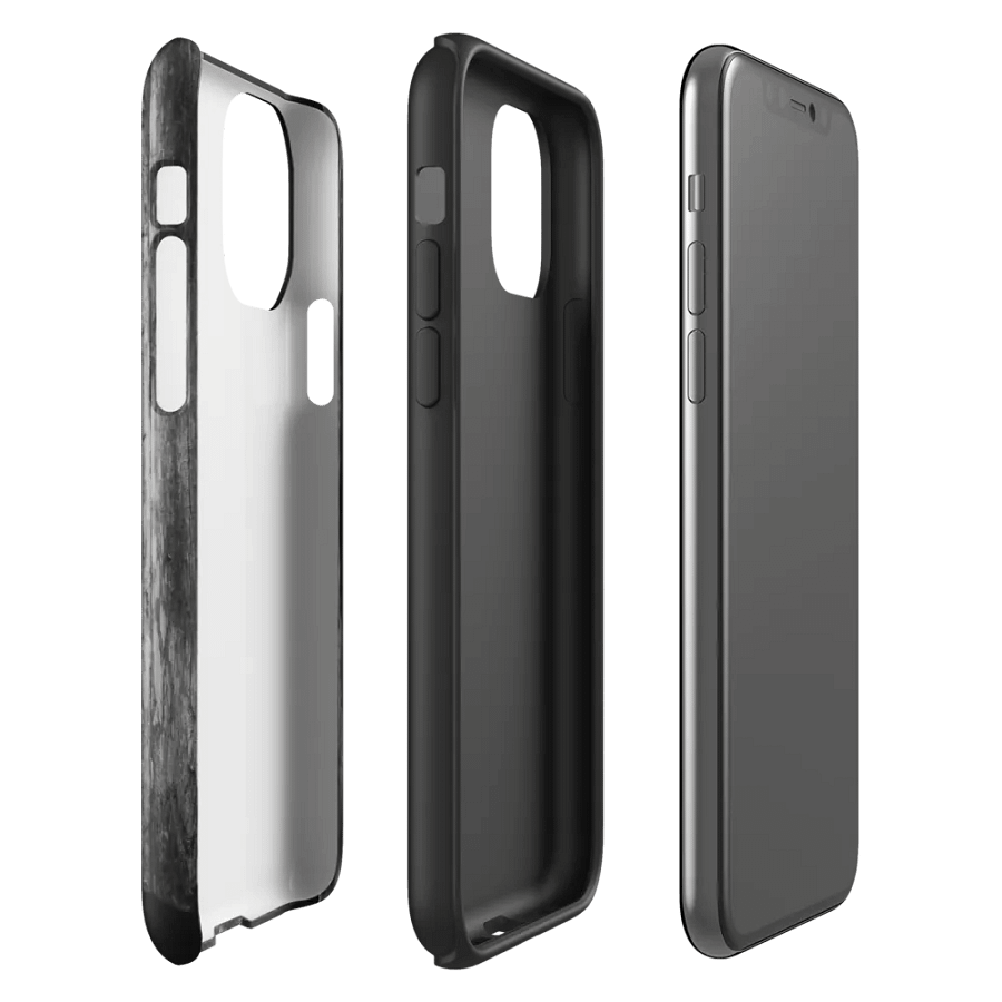Chic Black and White Phone Case Featuring an Elderly Woman product image (29)