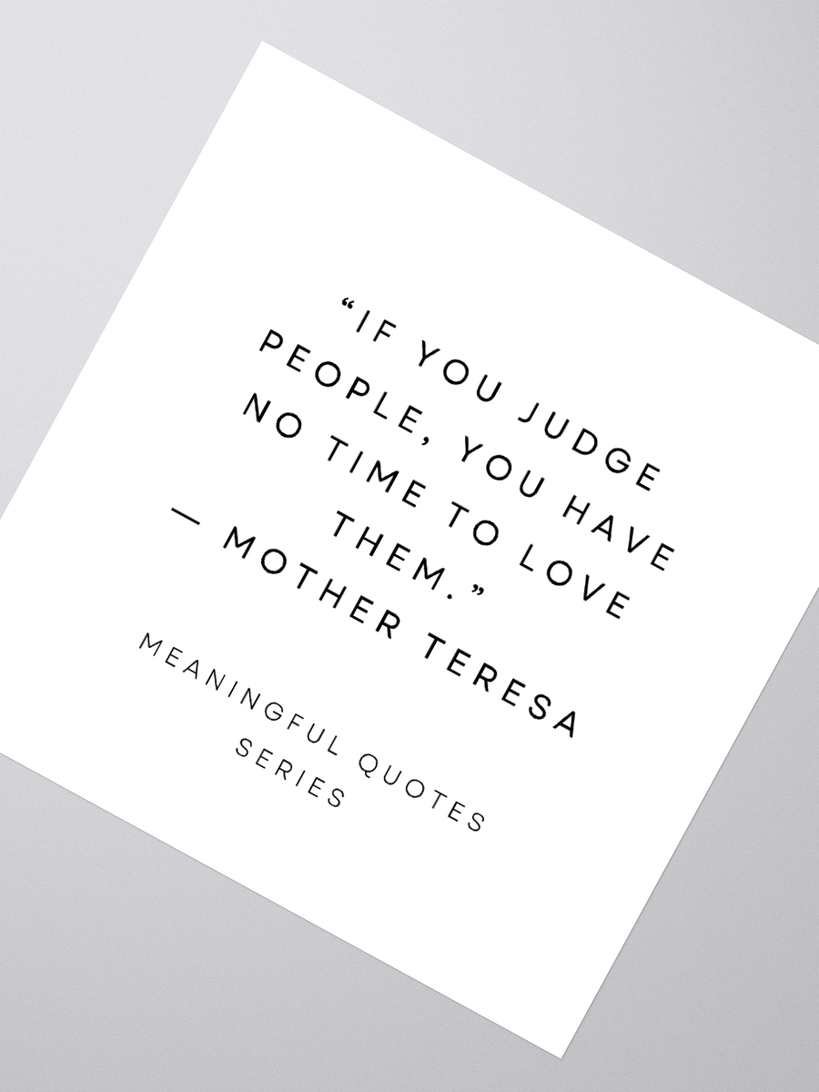 Love Without Judgment Stickers product image (4)