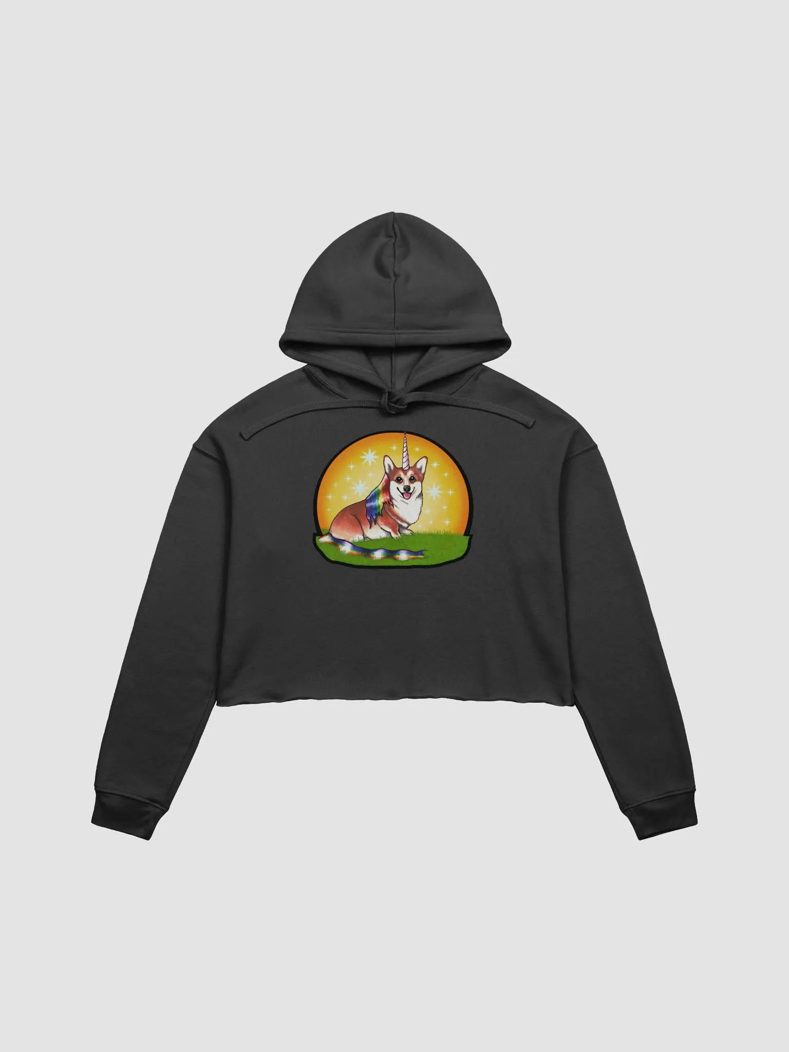Unicorgi Crop Hoodie product image (3)