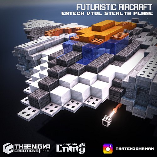 Got to work with a great and very talented builder & friend on a viewer request. A sci-fi stealth plane. 

Created by:
@thate...