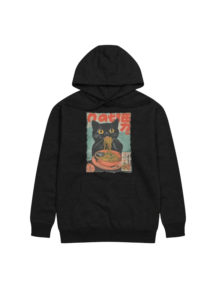Black Cat Ramen Neko Ramen Authentic Vintage Hoodie product image (3)