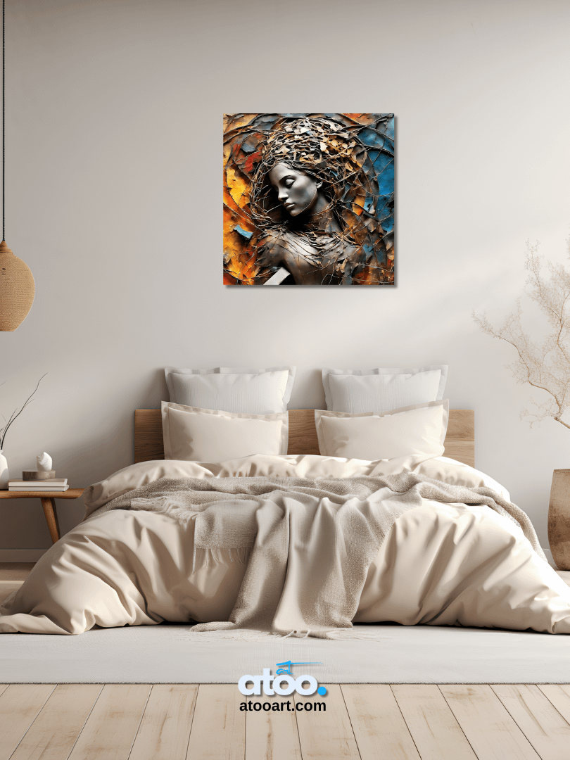 Be Free to Yourself | Silent Resistance | Canvas Painting product image (4)