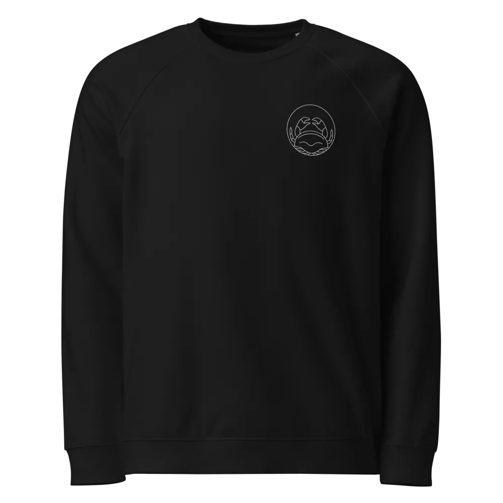 Zen Cancer Circle Unisex Raglan Sweatshirt product image (7)