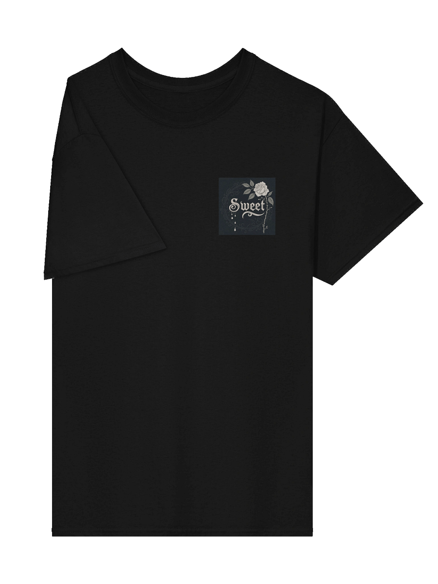 Rose Swirls Monochrome Tee product image (39)