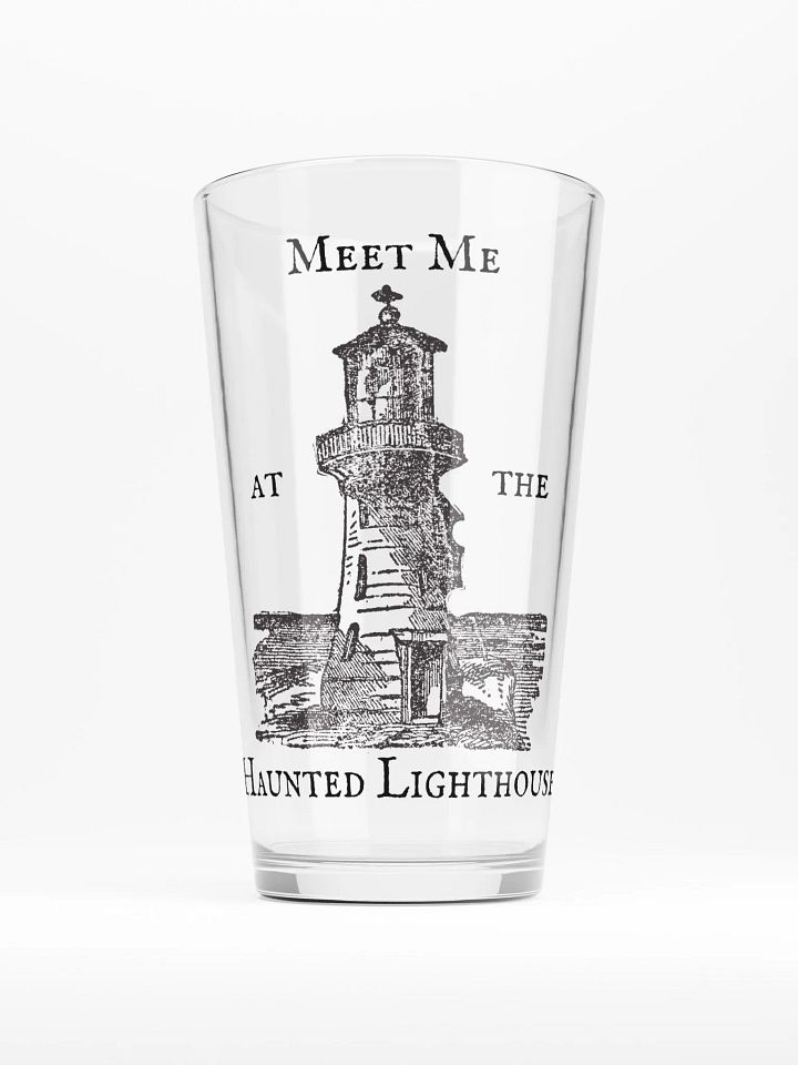 Haunted Lighthouse Elegance Shaker Pint Glass product image (1)