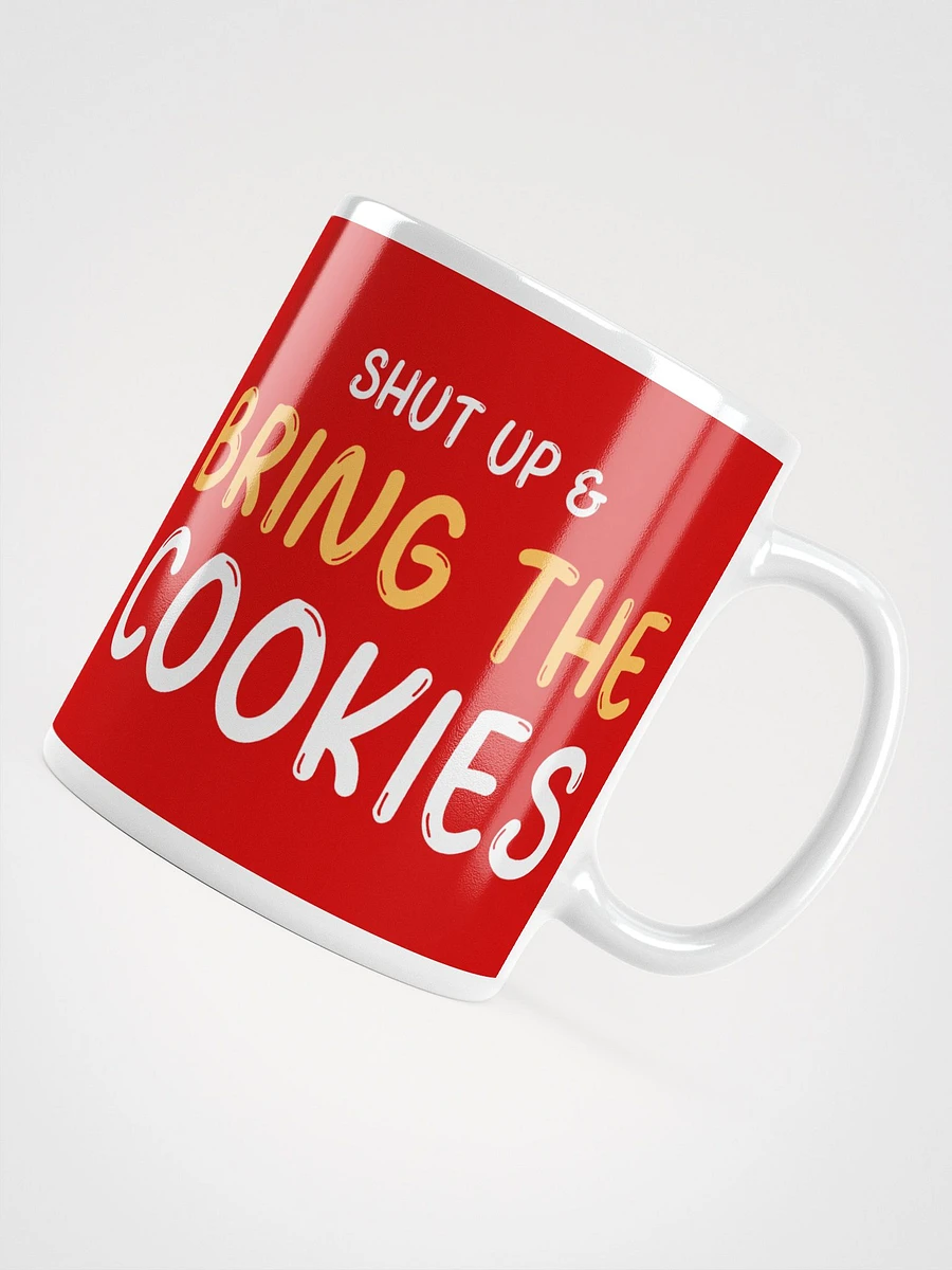 Angry Gingerbread Man Ceramic Mug - Hilarious 11 oz or 15 oz Coffee Cup for Cookie Lovers product image (8)