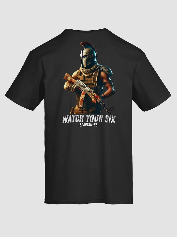 Watch Your Six (Back) Shirt Dark product image (1)