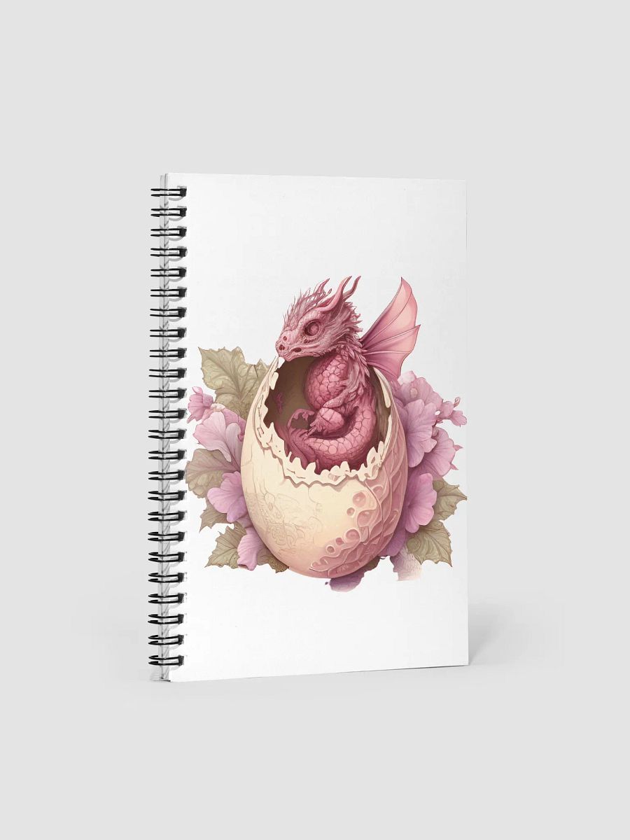 Whimsical Dragon Hatchling Spiral Notebook product image (1)