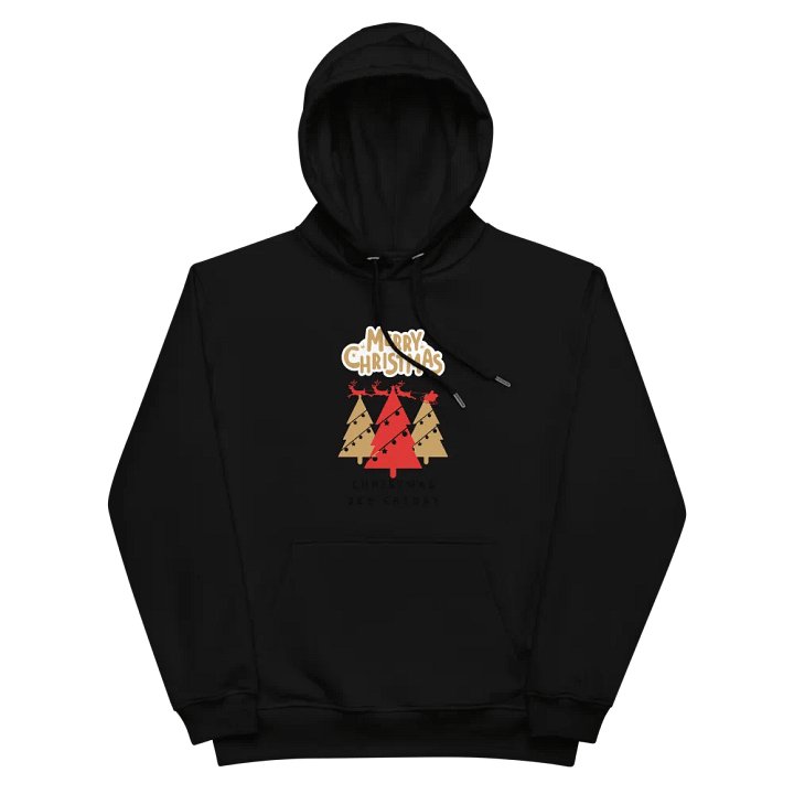 Santa's Festive Ride Premium Eco Hoodie product image (2)