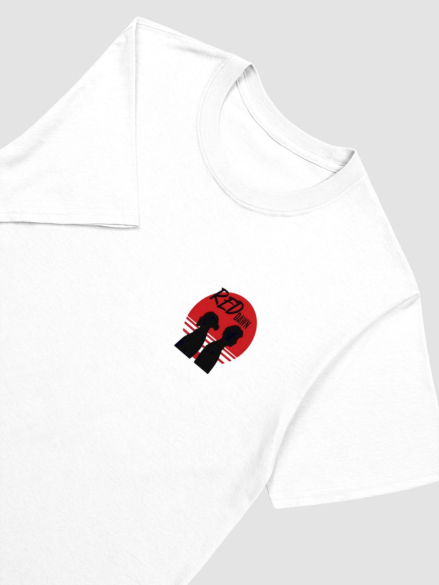 Red Dawn: Hamilton & Leclerc Ferrari F1 Duo Art - Iconic Motorsport Sunset Tee product image (3)