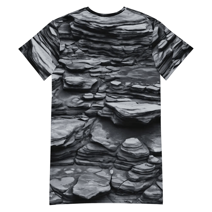 Earth Tones T Shirt Dress product image (2)
