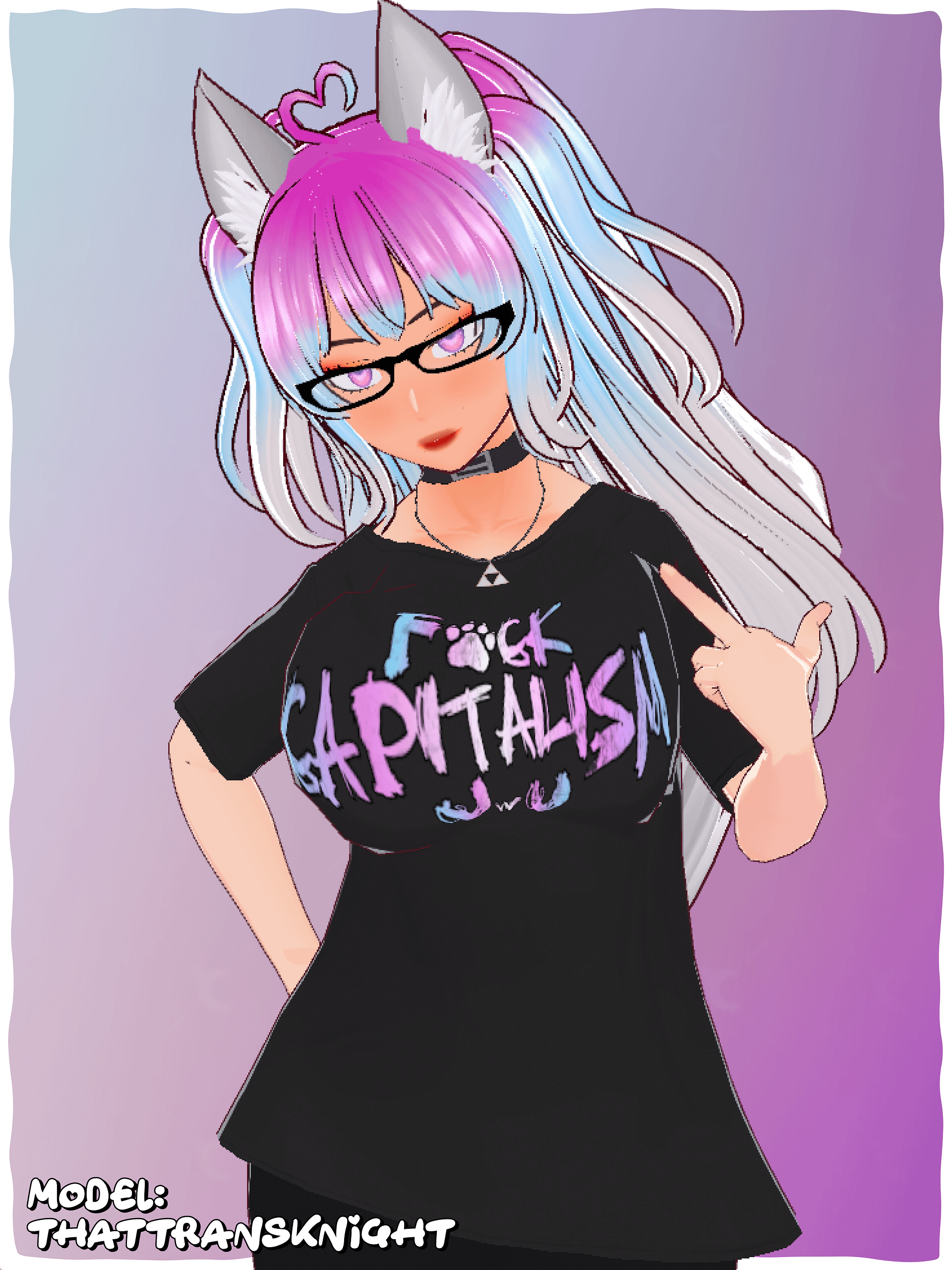 [VRoid Digital] Lunazera Shirt pack for VRoid Models product image (7)