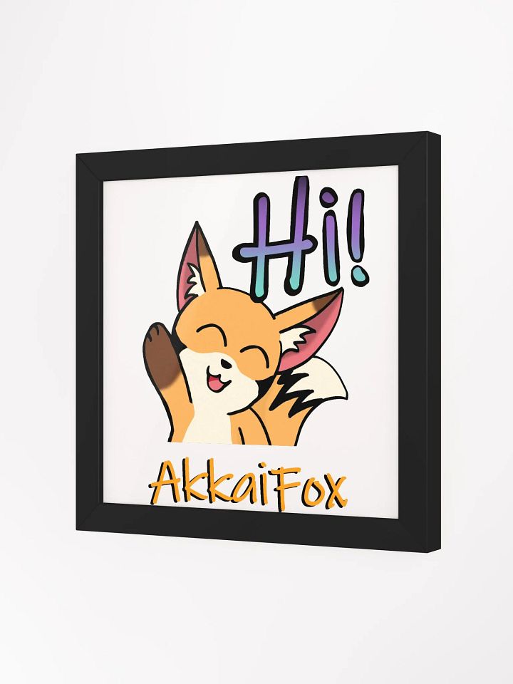 Hi! Framed Poster product image (2)
