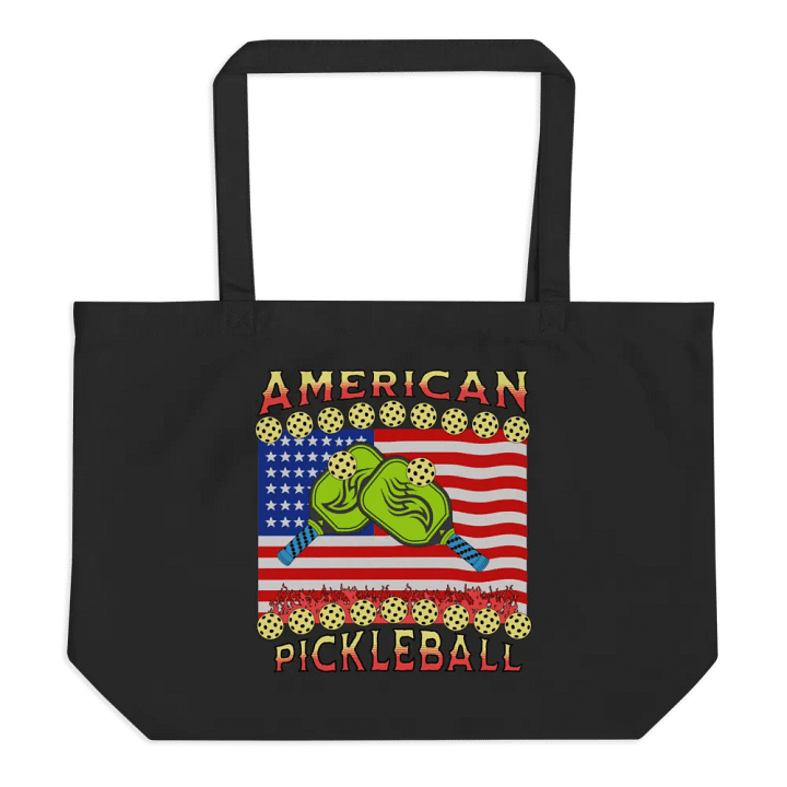 American Pickleball Patriotic Tote Bag product image (1)