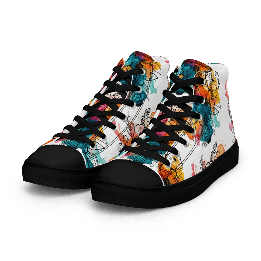 Ink Splash Bouquet High Tops product image (11)