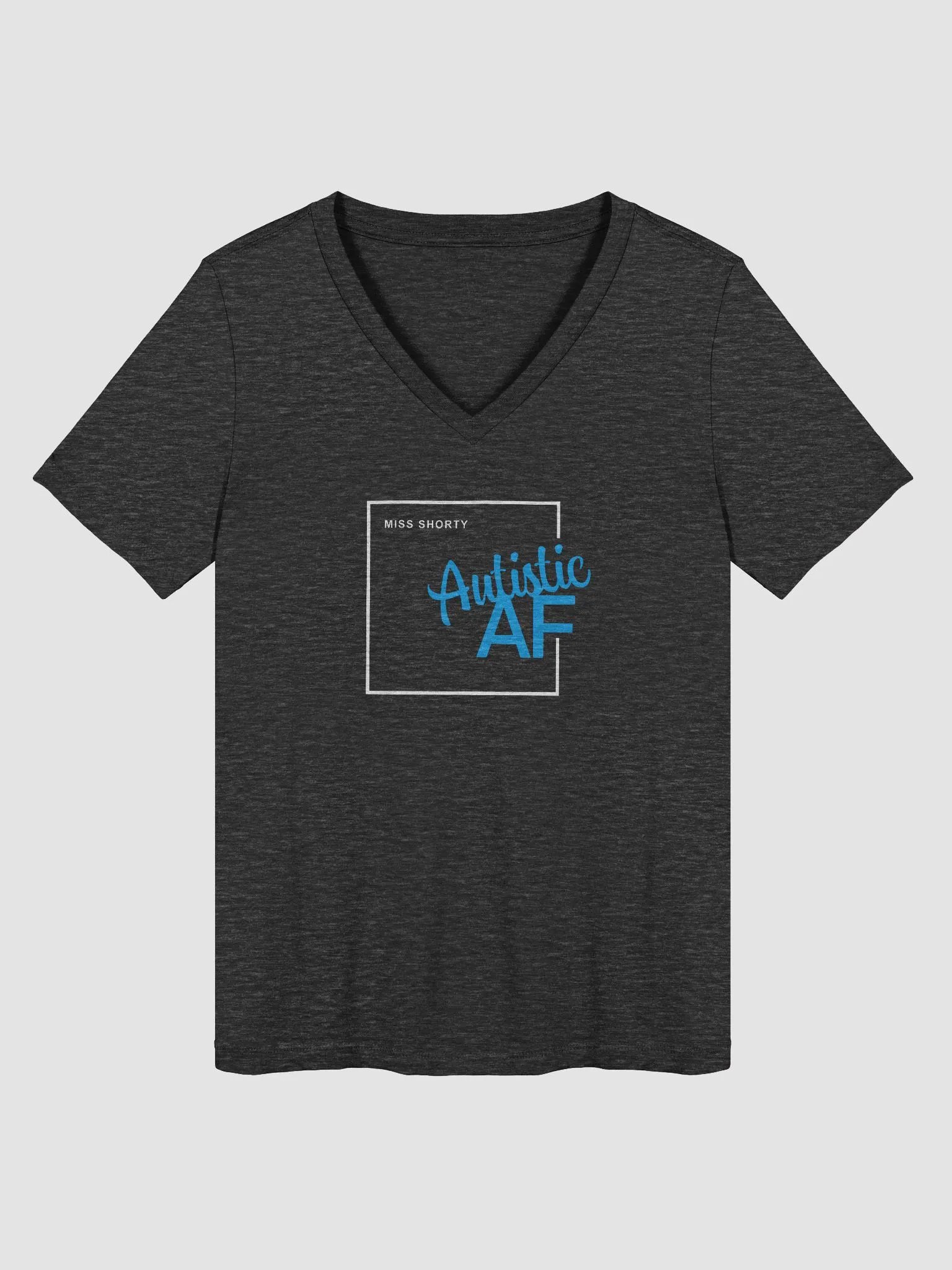 Autistic AF v neck product image (3)