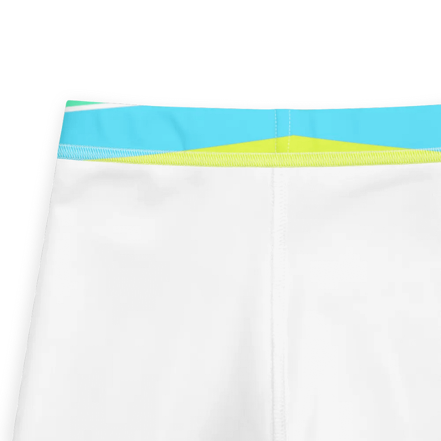 Summer Party Leggings for Girls with stripes - Blue product image (4)