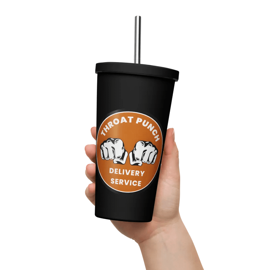 Throat Punch Delivery Service Insulated Tumbler product image (11)