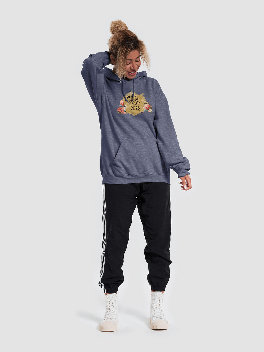 "Pure Worship" 2025 Convention Floral Mountain Hoodie product image (3)