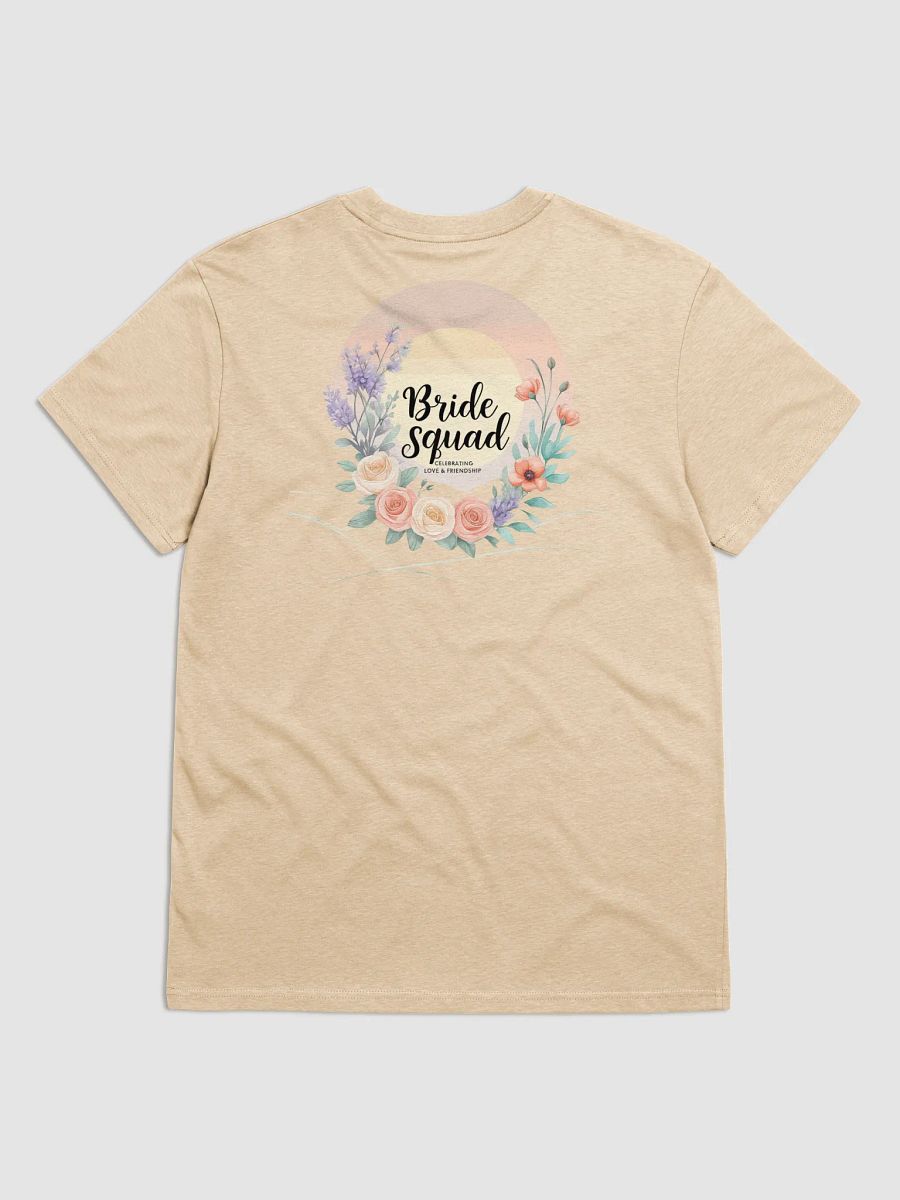 Bride Squad Floral Sunset T-Shirt product image (8)