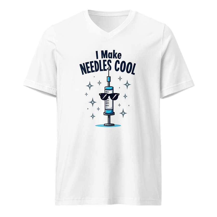 Cool Syringe V-Neck Tee product image (1)