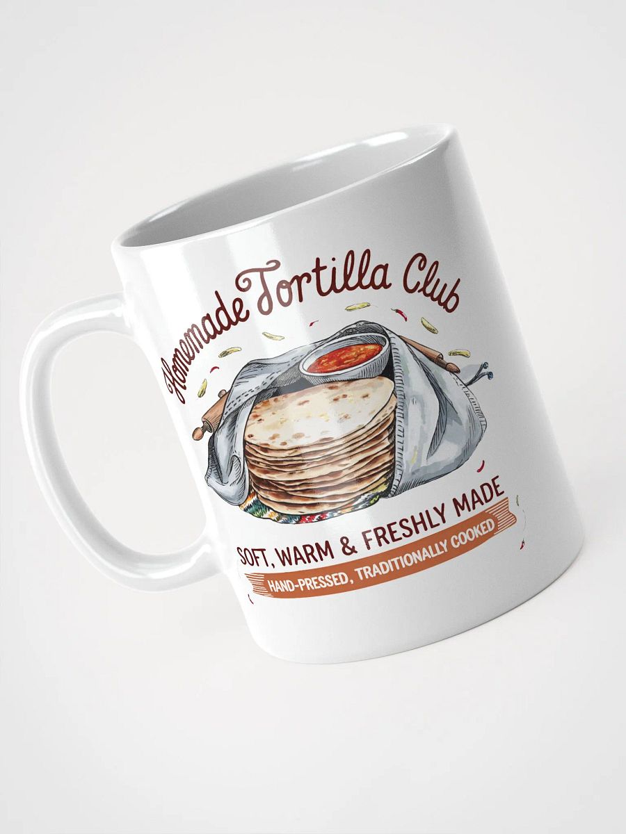 Homemade Tortilla Club White Glossy Mug product image (8)